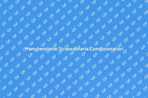 Manutenzione Impianto di Condizionamento