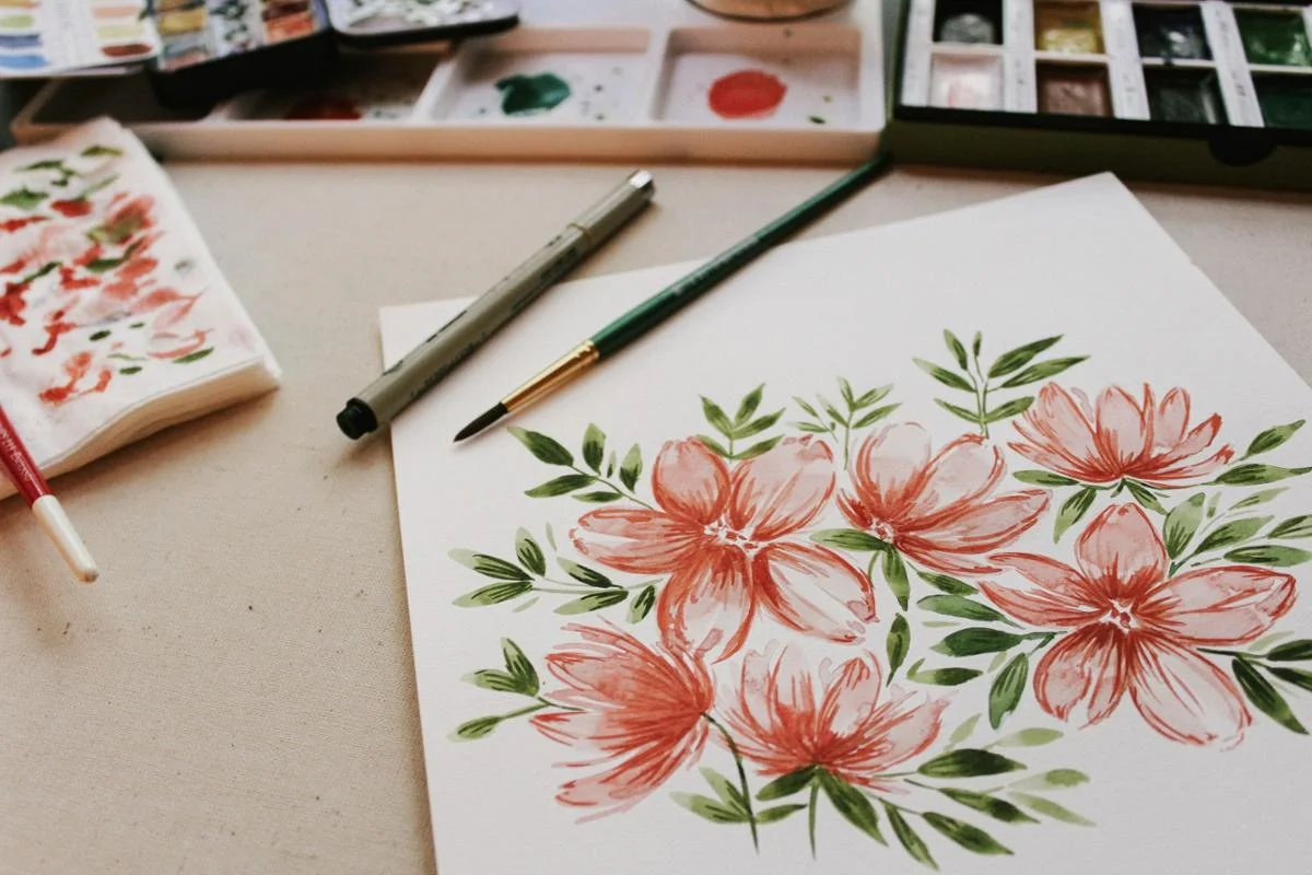 Festa della donna pittura