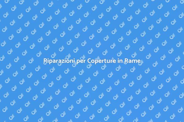 Tecniche per Riparare il Rame