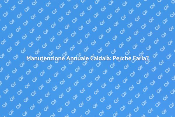 Importanza della Manutenzione Caldaia