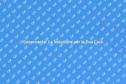 Servizio di Governante per la Casa