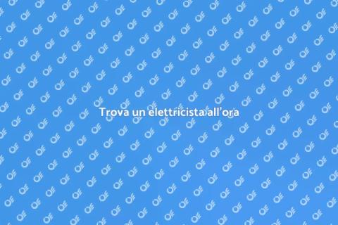 Elettricista all'ora per la tua casa
