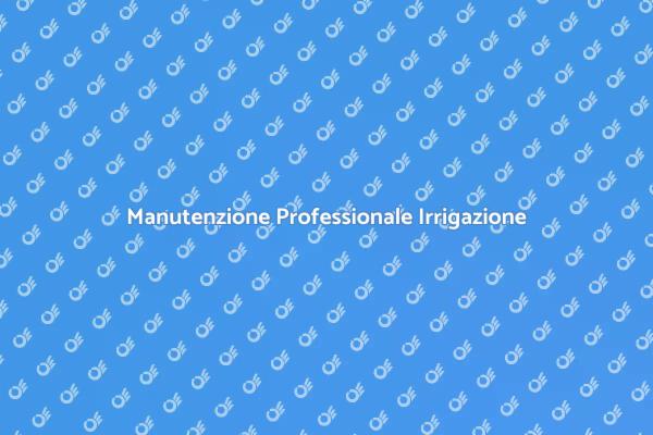 Assistenza Irrigazione per Giardini Sani