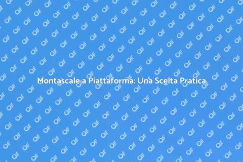 Montascale a Piattaforma: Comfort e Accessibilità