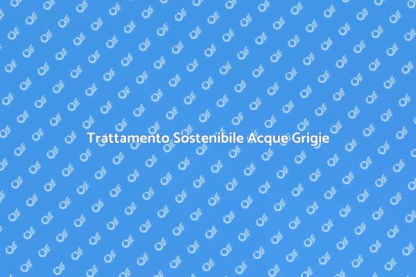 Innovazione nella Bonifica delle Acque Grigie