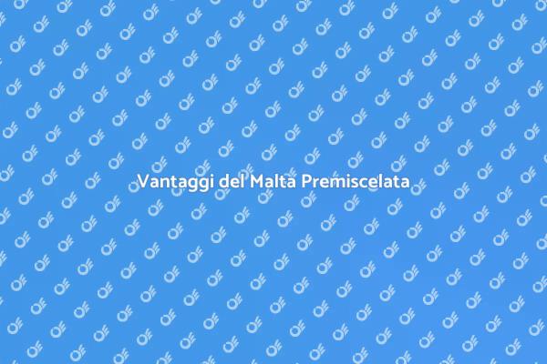 Malta Premiscelata: Utilizzi e Vantaggi