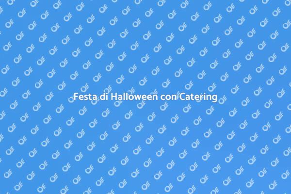 Halloween: Catering a Domicilio Perfetto