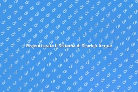 Riparare il Sistema di Scarico Acque
