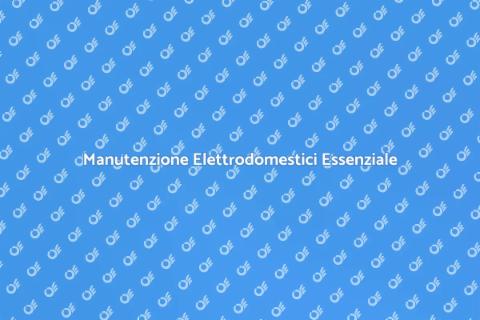 Pulizia Elettrodomestici in Casa