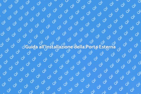 Come Installare una Porta Esterna