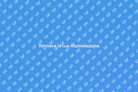 Sostituzione sistema di illuminazione