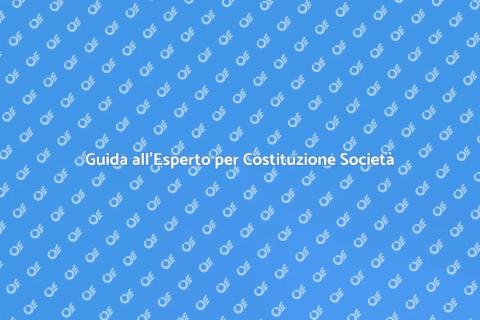 Esperto Costituzione Società di Capitali