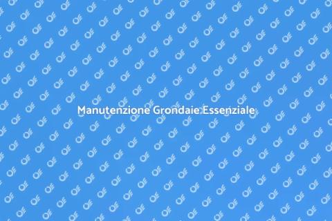 Sistema di Protezione Grondaia