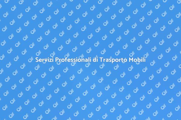 Soluzioni Affidabili per il Trasporto Mobili