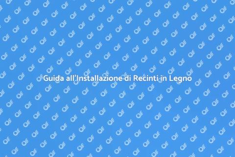 Installare Recinto di Legno Esteticamente