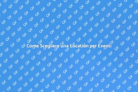 Prenotare Location per Eventi Speciali