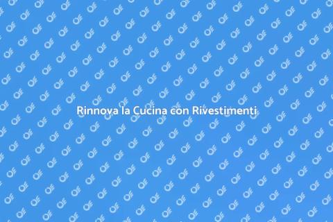 Rivestimento Esterno per Cucina
