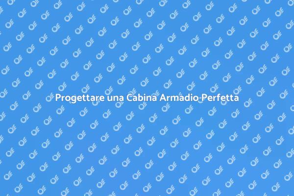 Design e Funzionalità nella Cabina Armadio