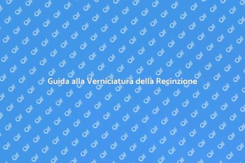Verniciare una Recinzione con Stile