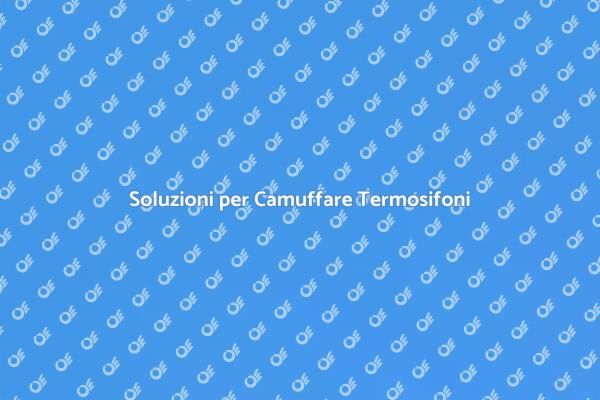 Arreda con Eleganza i Termosifoni