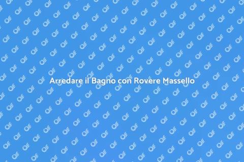 Mobile Bagno in Rovere Massello