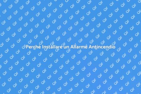 Allarme Antincendio Domestico Essenziale