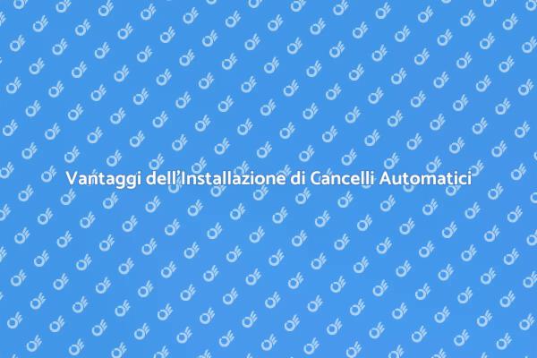 Cancello Automatico: Sicurezza e Stile