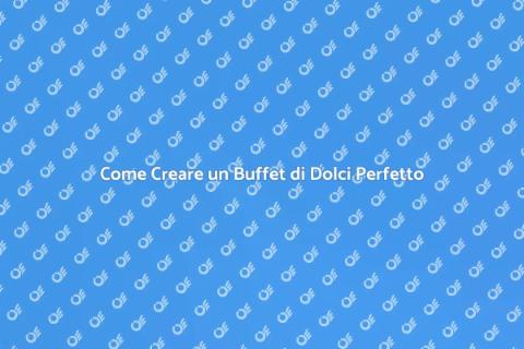 Buffet di Dolci per Cerimonie
