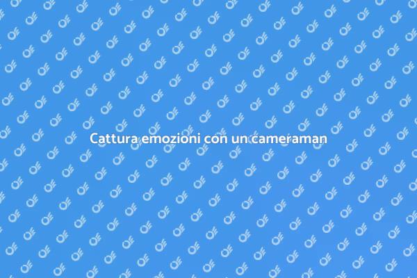 Perché scegliere un cameraman per matrimonio