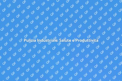 Pulizia Industriale: Servizio Professionale
