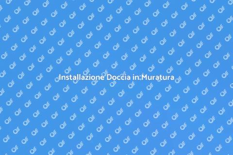 Idraulico per Doccia in Muratura