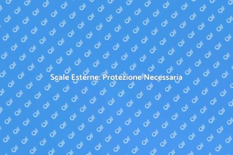 Proteggi Scale Esterne dal Maltempo