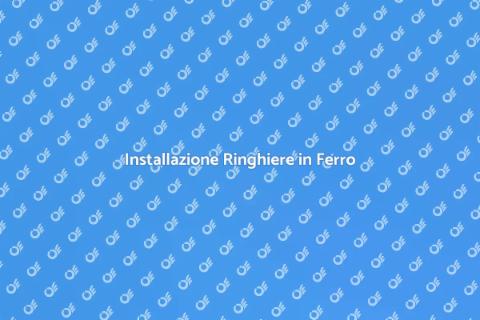 Ringhiere in Ferro per Negozi