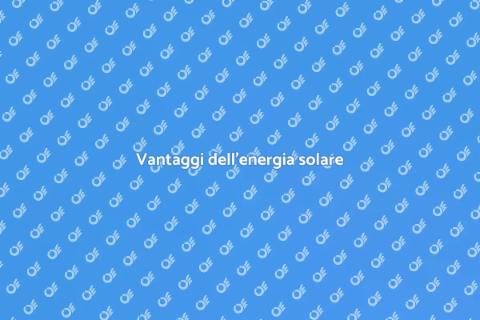 Risparmiare con l'energia solare