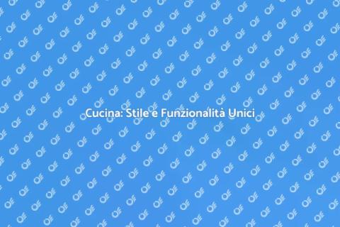 Arredare la Cucina con Stile