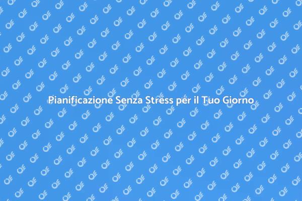 La Chiave per un Grande Giorno Perfetto