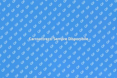 Assistenza Carroattrezzi 24 Ore