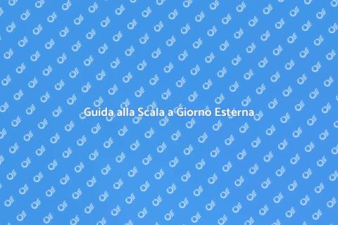 Modificare Scala a Giorno Esterna