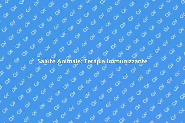 Innovazione per la Salute degli Animali