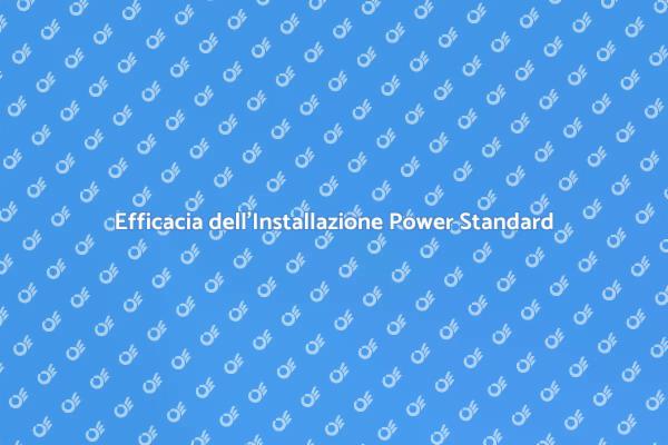 Comfort e Sicurezza con Power Standard
