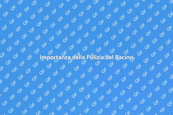 Perché Pulire il Bacino di Raccolta?