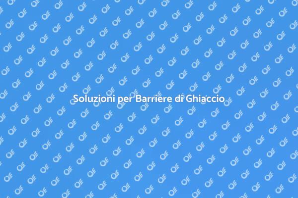Affrontare le Barriere di Ghiaccio