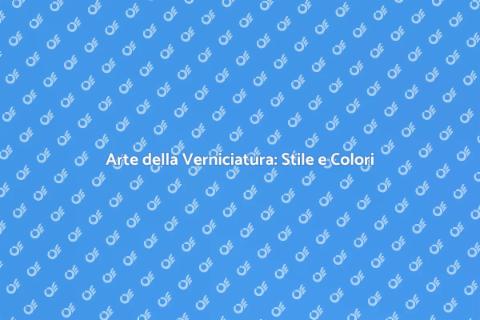 Verniciatura Parete: Esprimi il Tuo Stile