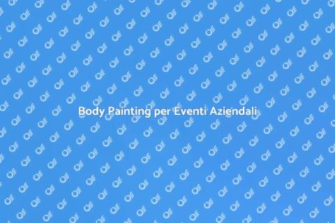 Workshop di Body Painting Unico