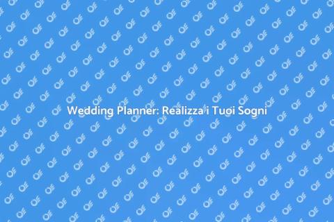 Consulenza Wedding Planner per Matrimoni