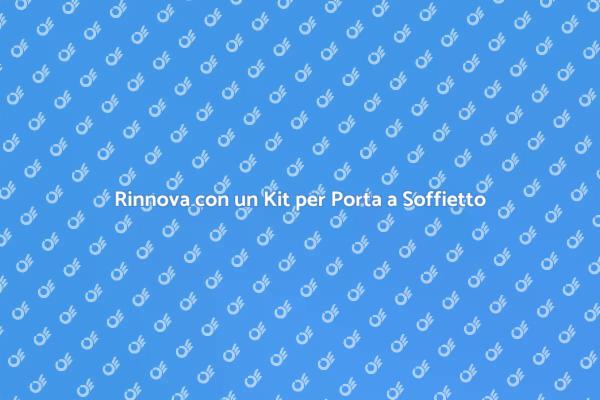 Rinnova il Tuo Spazio con Porte a Soffietto