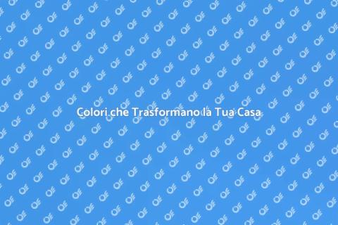 Verniciatura Interna: Trasforma Casa