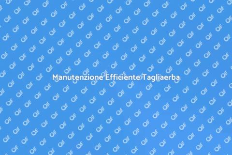 Attrezzatura per Riparare Tagliaerba