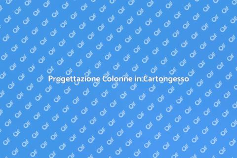 Colonne in Cartongesso Moderne