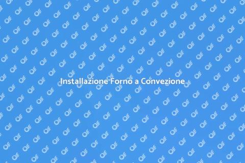 Posizionare Forno a Convezione
